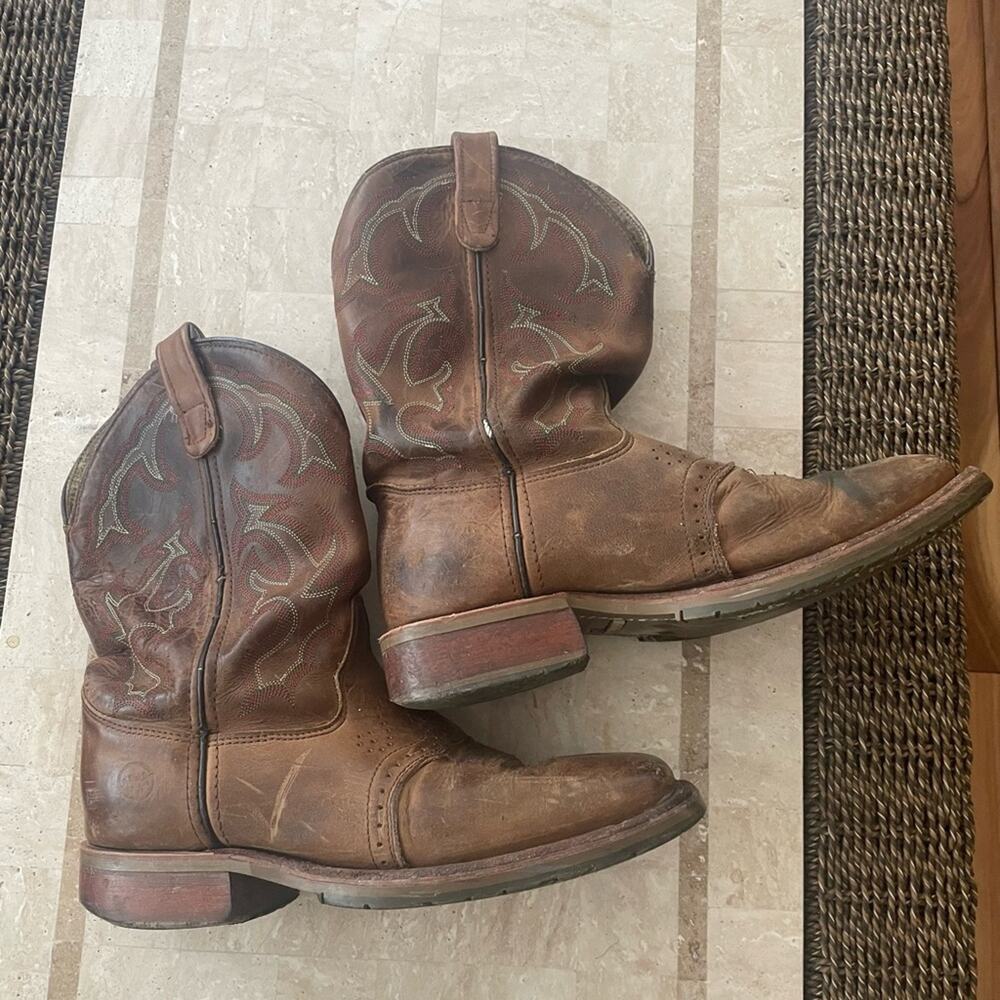 Double H western roper boots